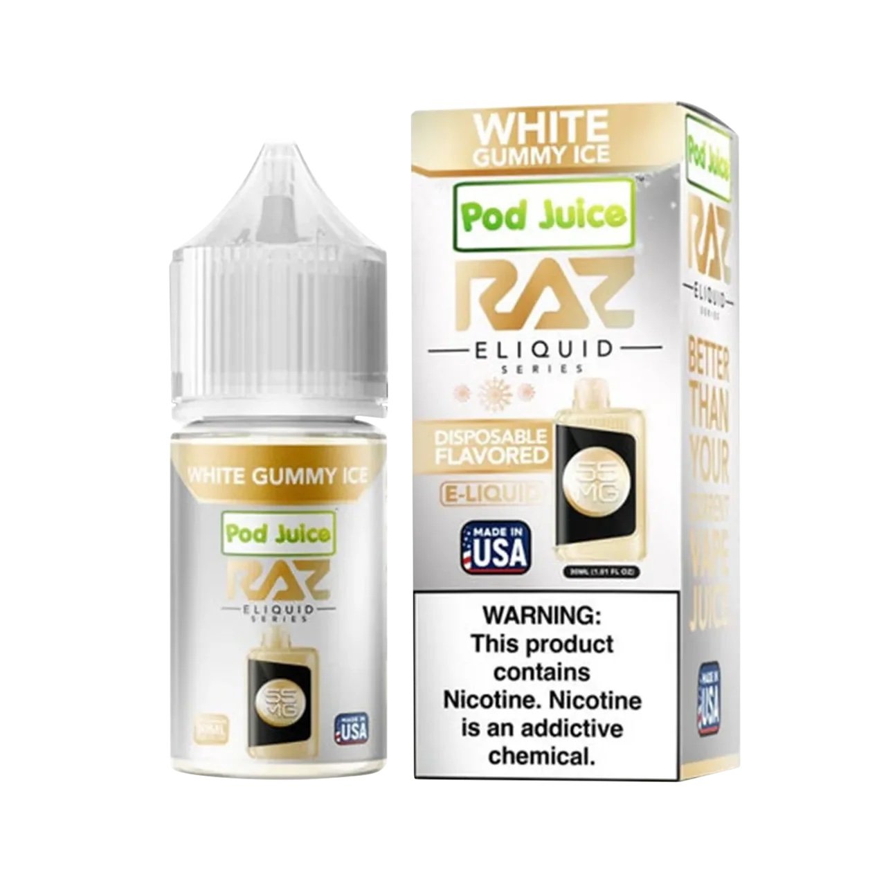 RAZ x Pod Juice 30ml Synthetic Salt Nic -35mg - Image 3